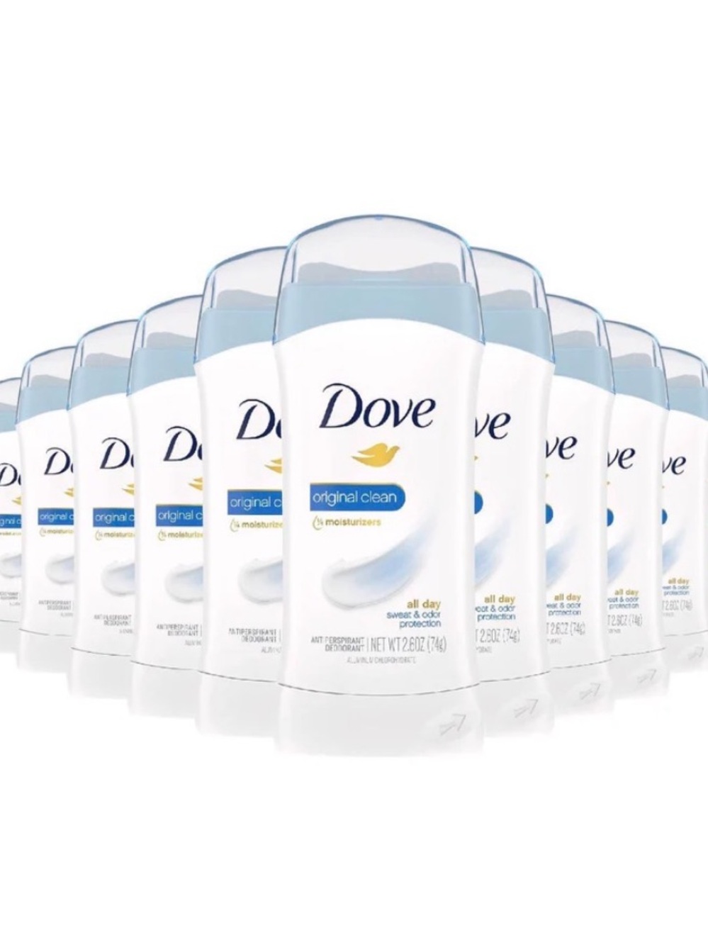 Dove Invisible Solid Deodorant Antiperspirant 2.6oz New Sealed  2Pack